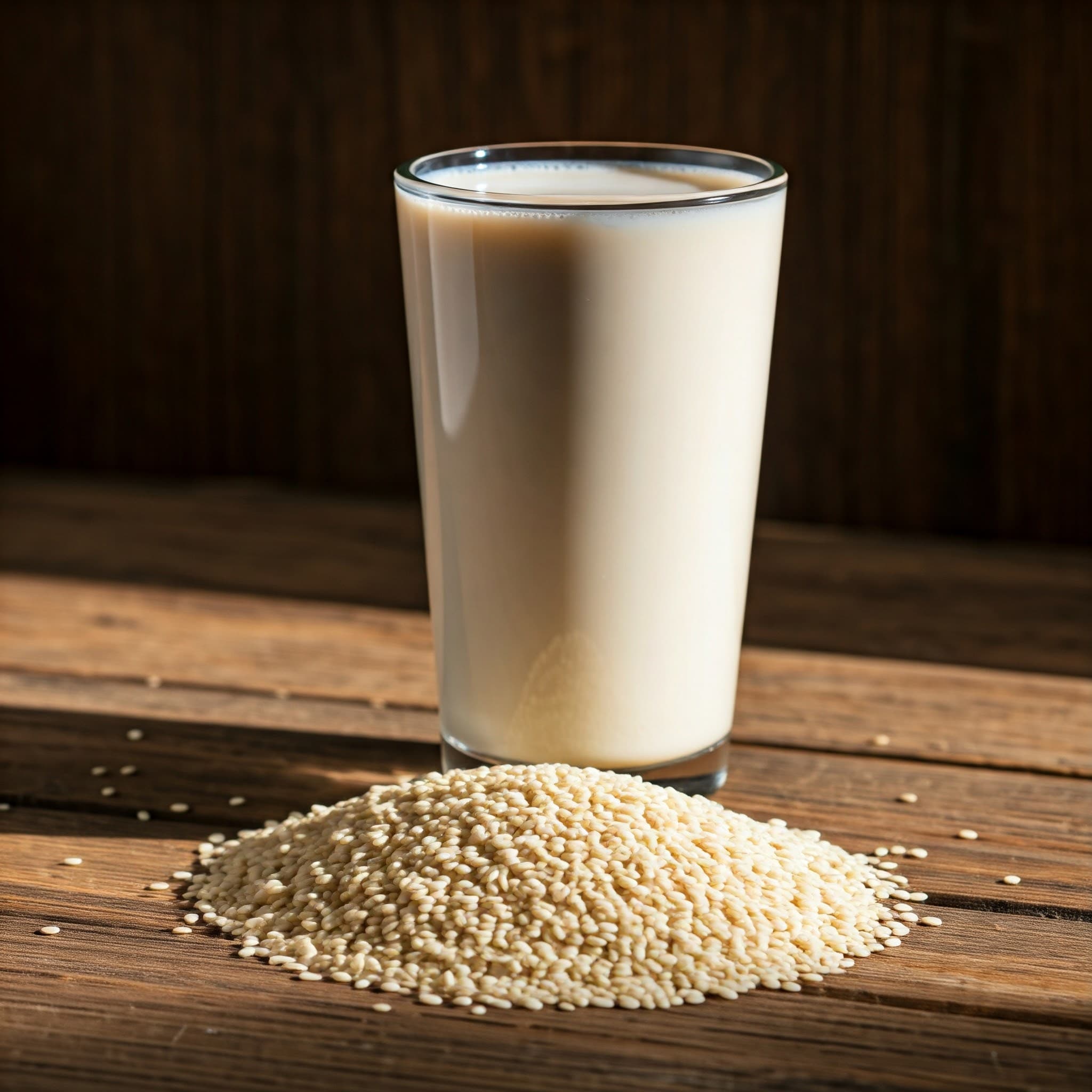 Sesammilch (KI-generiertes Bild)