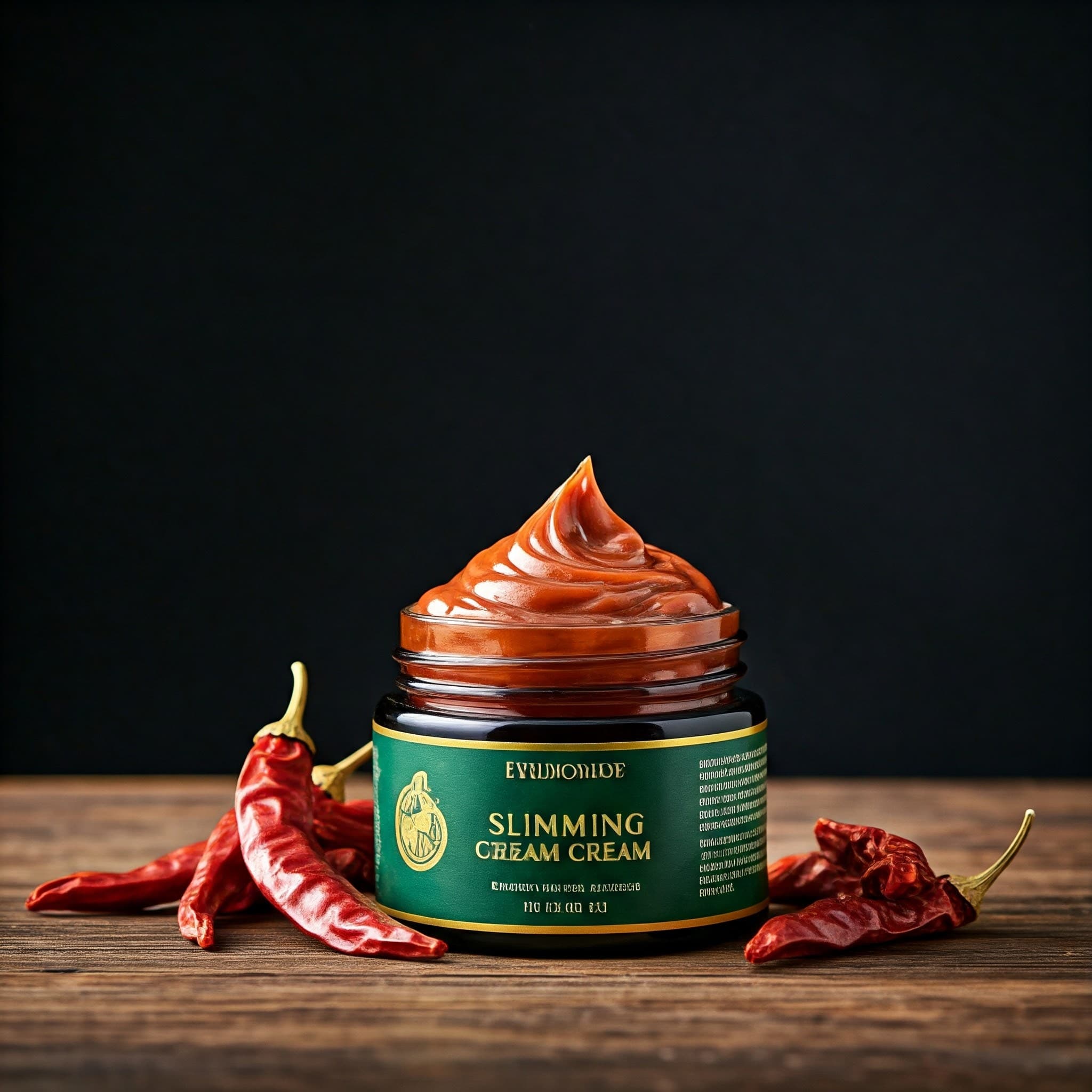 건고추 성분 슬리밍 크림 (AI 생성 이미지)