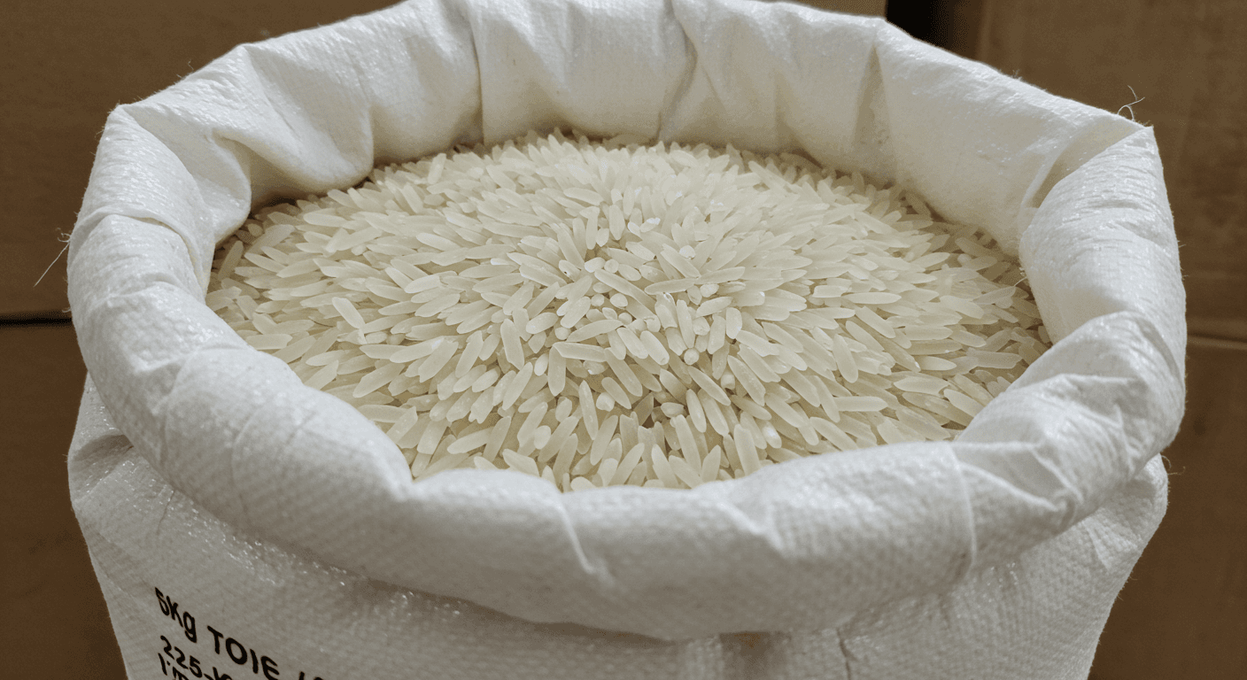 Riz indien — variétés, qualité, emballage & export