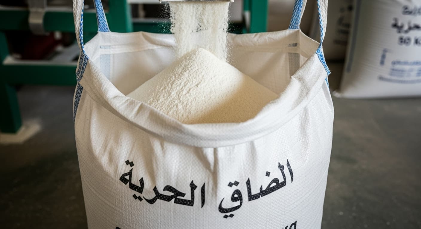 نشاء الكسافا النيجيري النقي — جودة صناعية للتصدير العالمي