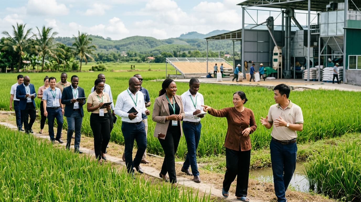 Việt Nam và Bài Học Xuất Khẩu Nông Nghiệp Cho Châu Phi